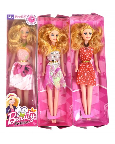 Кукла типа Barbie K180-10 в коробке 31,5х9х4см 